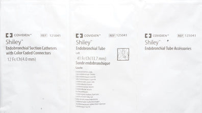 Covidien 125041 Shiley Endotracheal Tube,Suction Cath,Tube Accessories - 3Pack